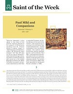 Catholic Current Samples - Saint of the Week Catholic Current Samples - Saint of the Week