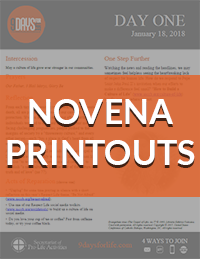9 Days for Life Novena 2018 9 Days for Life Novena 2018