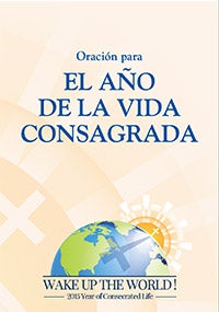 Year consecrated life prayer spanish front thumbnail Year consecrated life prayer spanish front thumbnail