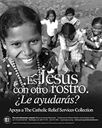 Catholic Relief Services Collection - Print Ad Greyscale - Spanish