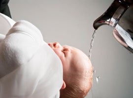 Child Being Baptised