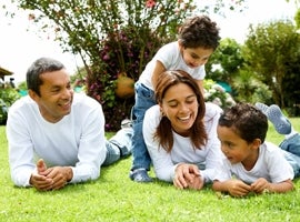 Smiling Family