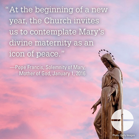 Christmas Calendar Solemnity Mary Mother of God