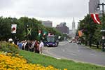 Members of the media gather along Benjamin Franklin Parkway in Philadelphia during a preview tour for Pope Francis' trip to the U.S. CNS photo/Bob Roller Members of the media gather along Benjamin Franklin Parkway in Philadelphia during a preview tour for Pope Francis' trip to the U.S. CNS photo/Bob Roller
