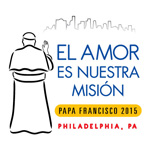 Papal Visit 2015 Logo PA 150 Spanish