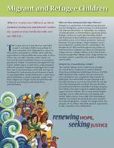 Migrant and Refugee Children english bulletin insert thumbnail