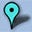 Google Map Marker Icon 32x32 Cyan