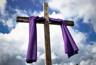 purple-draped-lenten-cross-home-istock