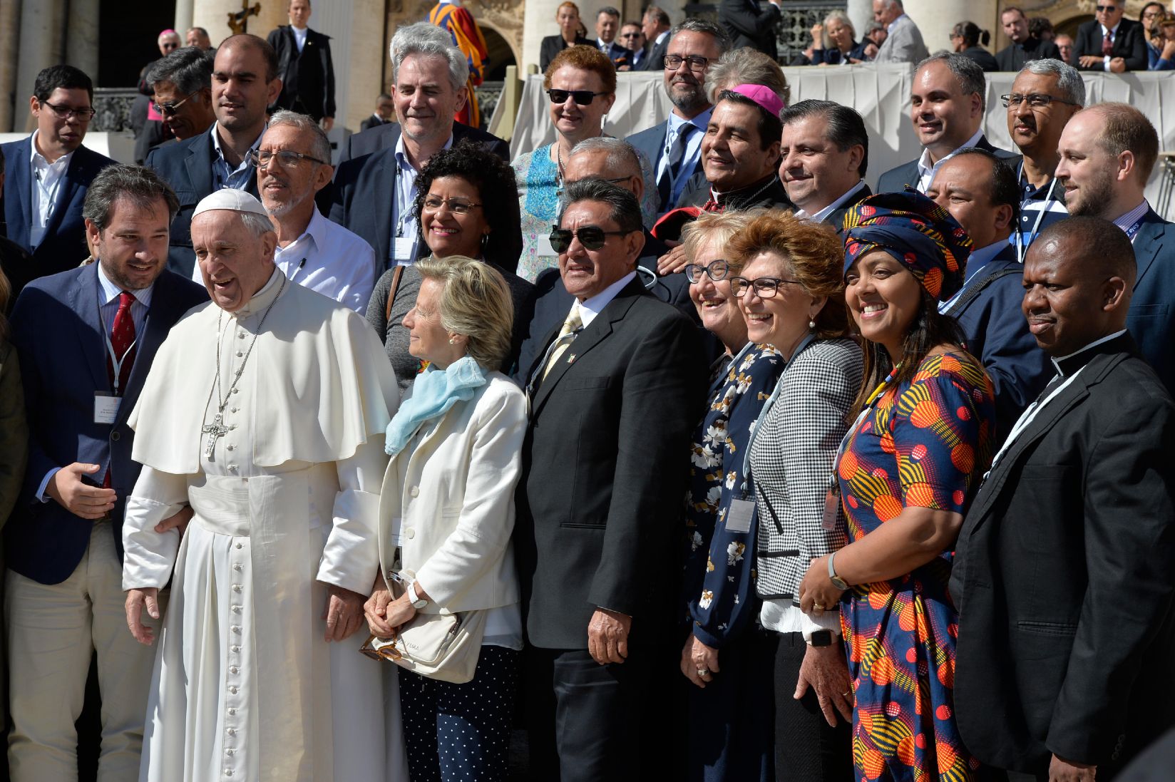 2018 International gathering of lay leaders with Pope Francis