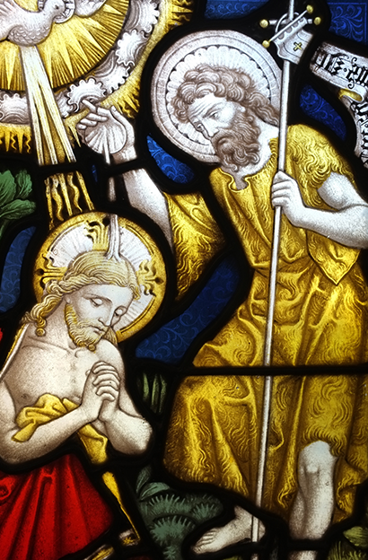 The Baptism of Christ  in the Jordan