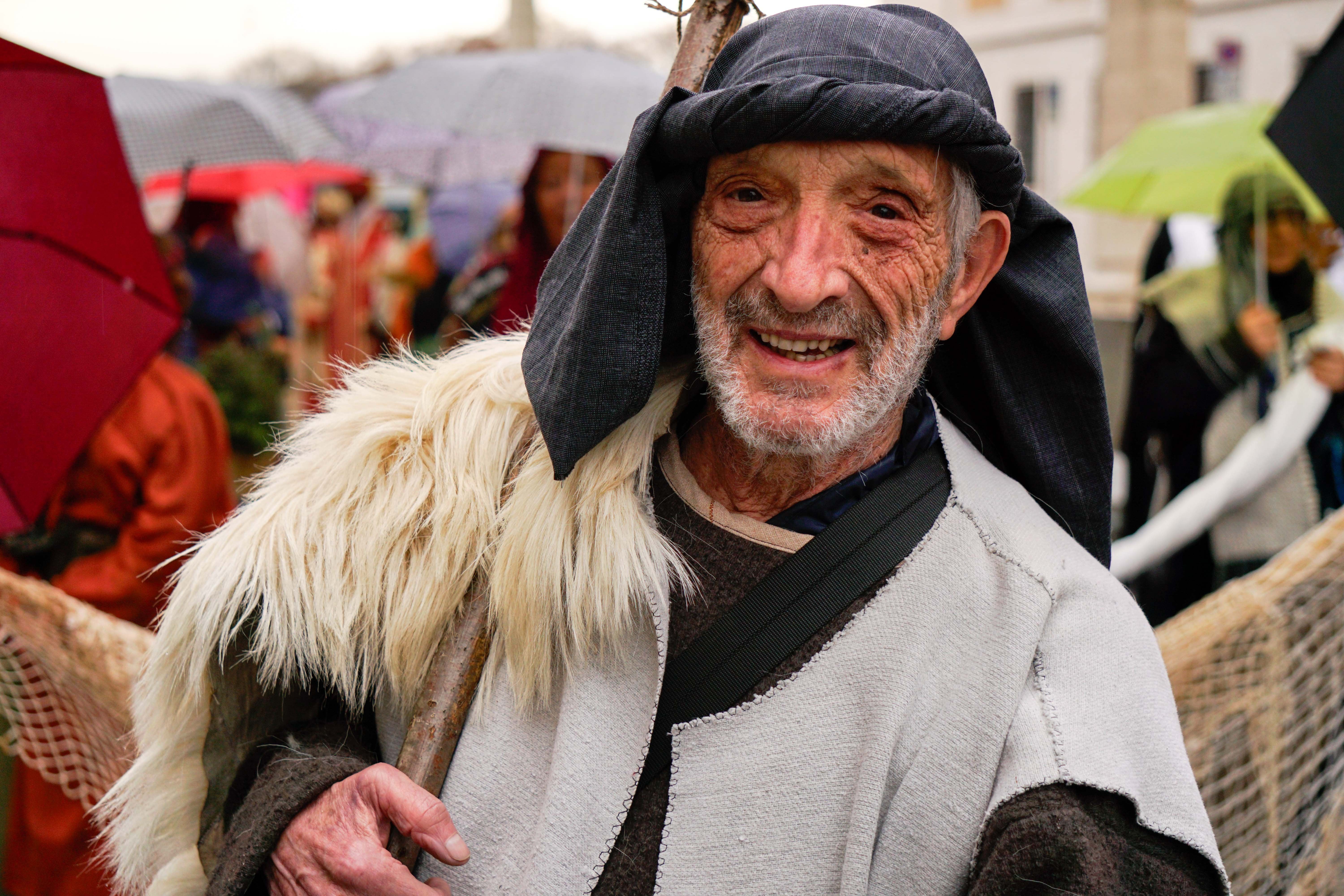 man shepherd costume