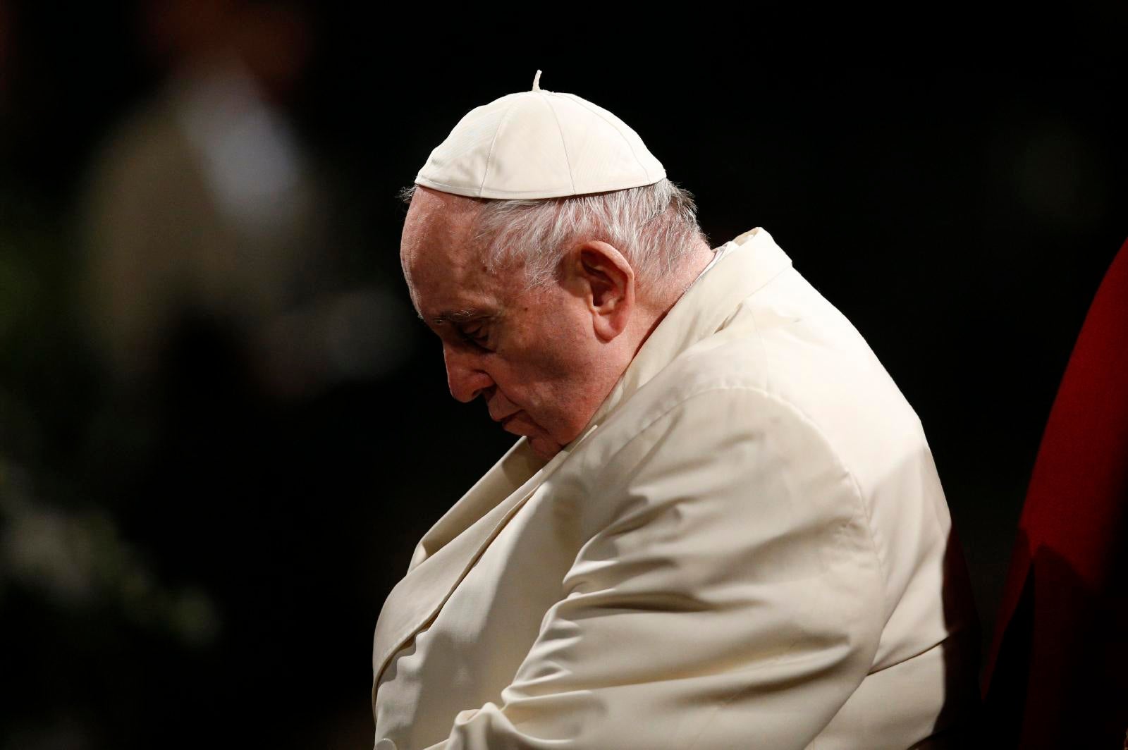 Pope Francis at the Colosseum