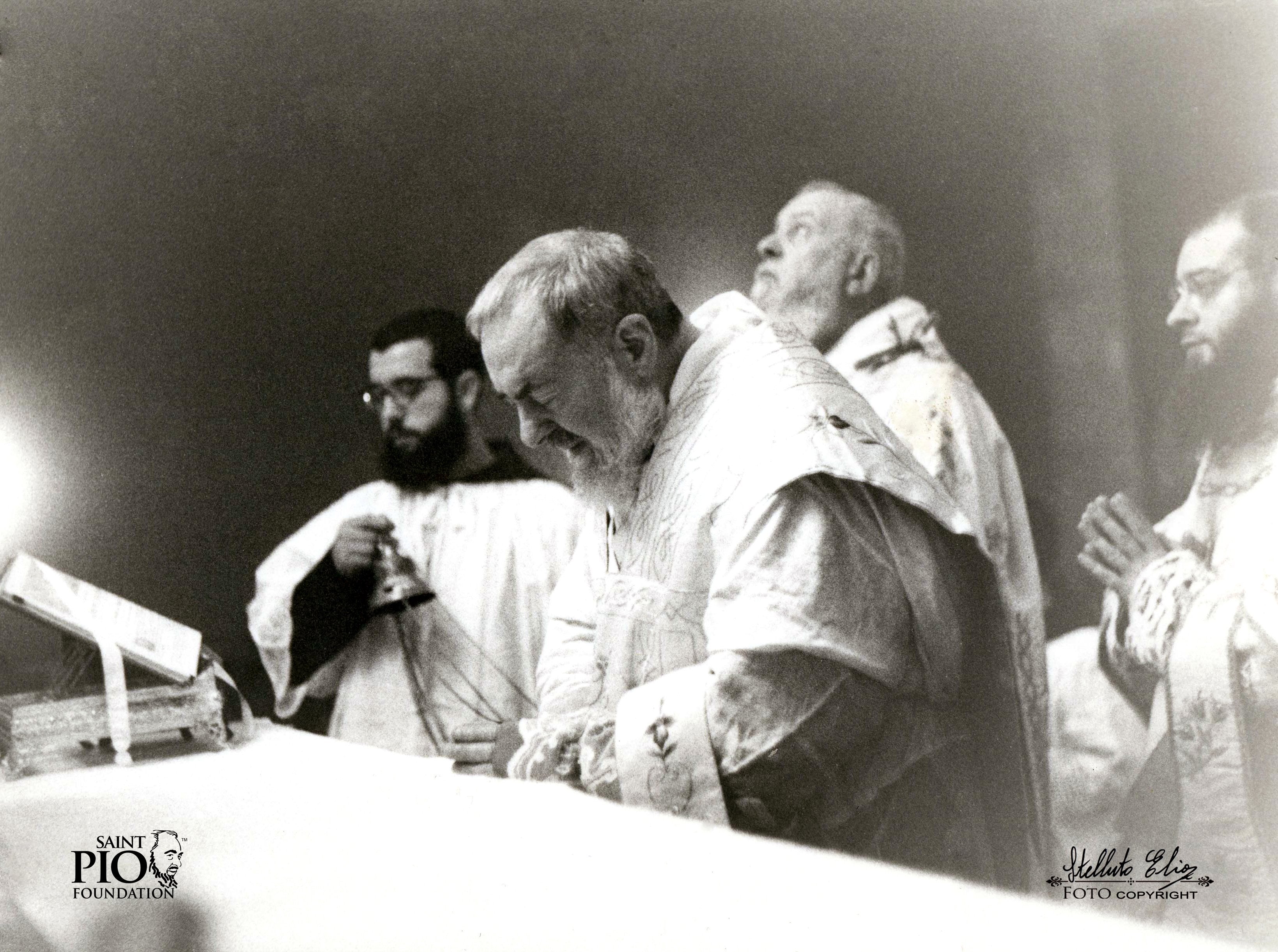 A newly released image of St. Padre Pio is seen in this undated photo.