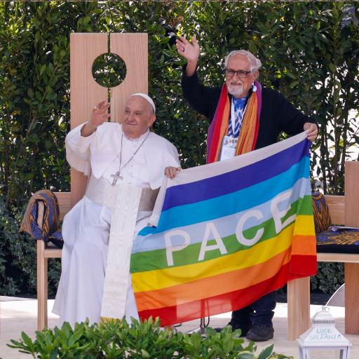 Pope Francis at Verona peace meeting