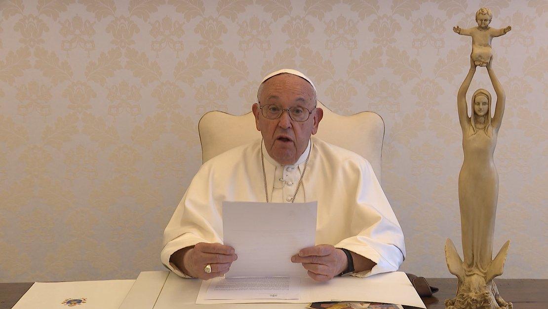 pope video message