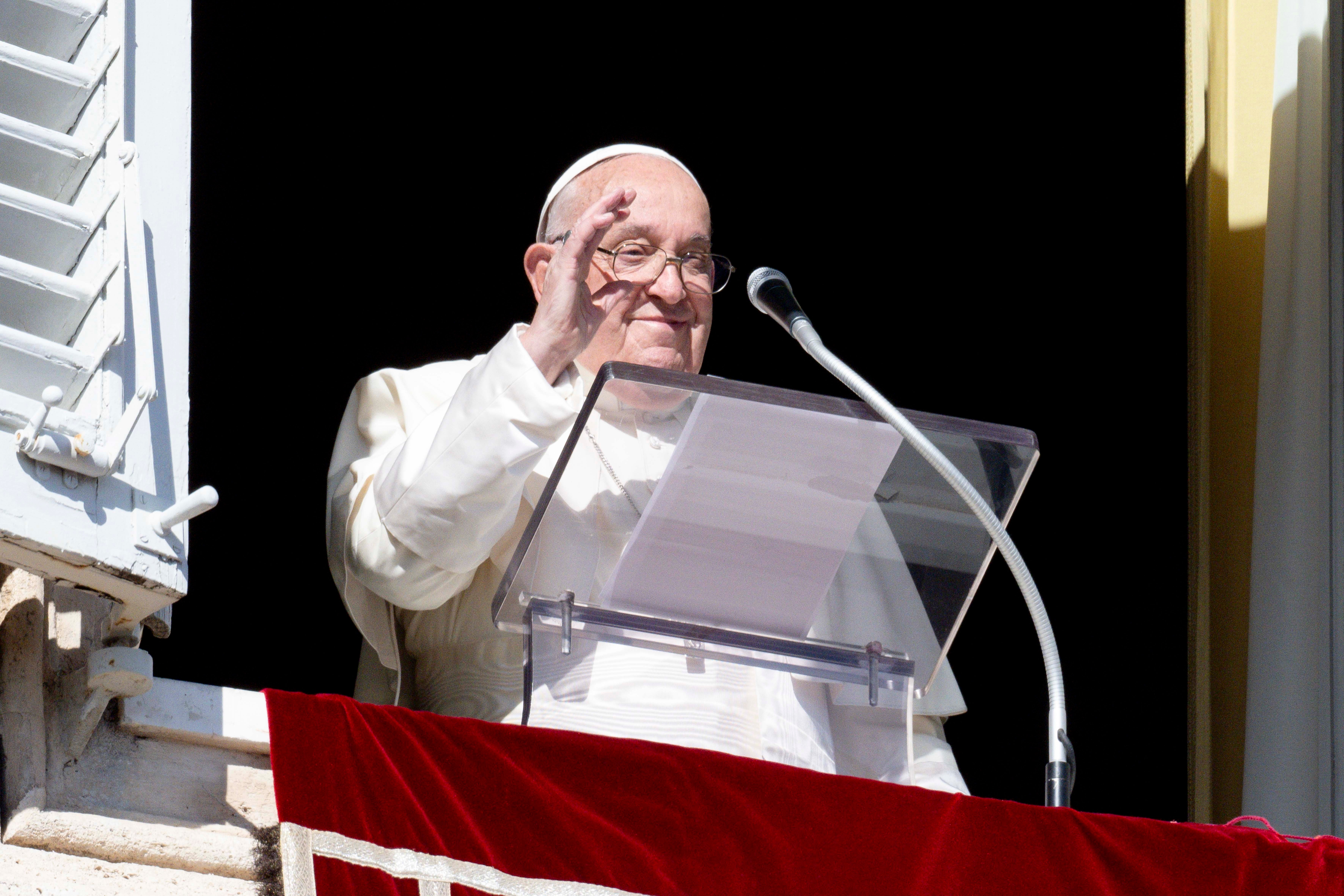 Pope Francis at Angelus