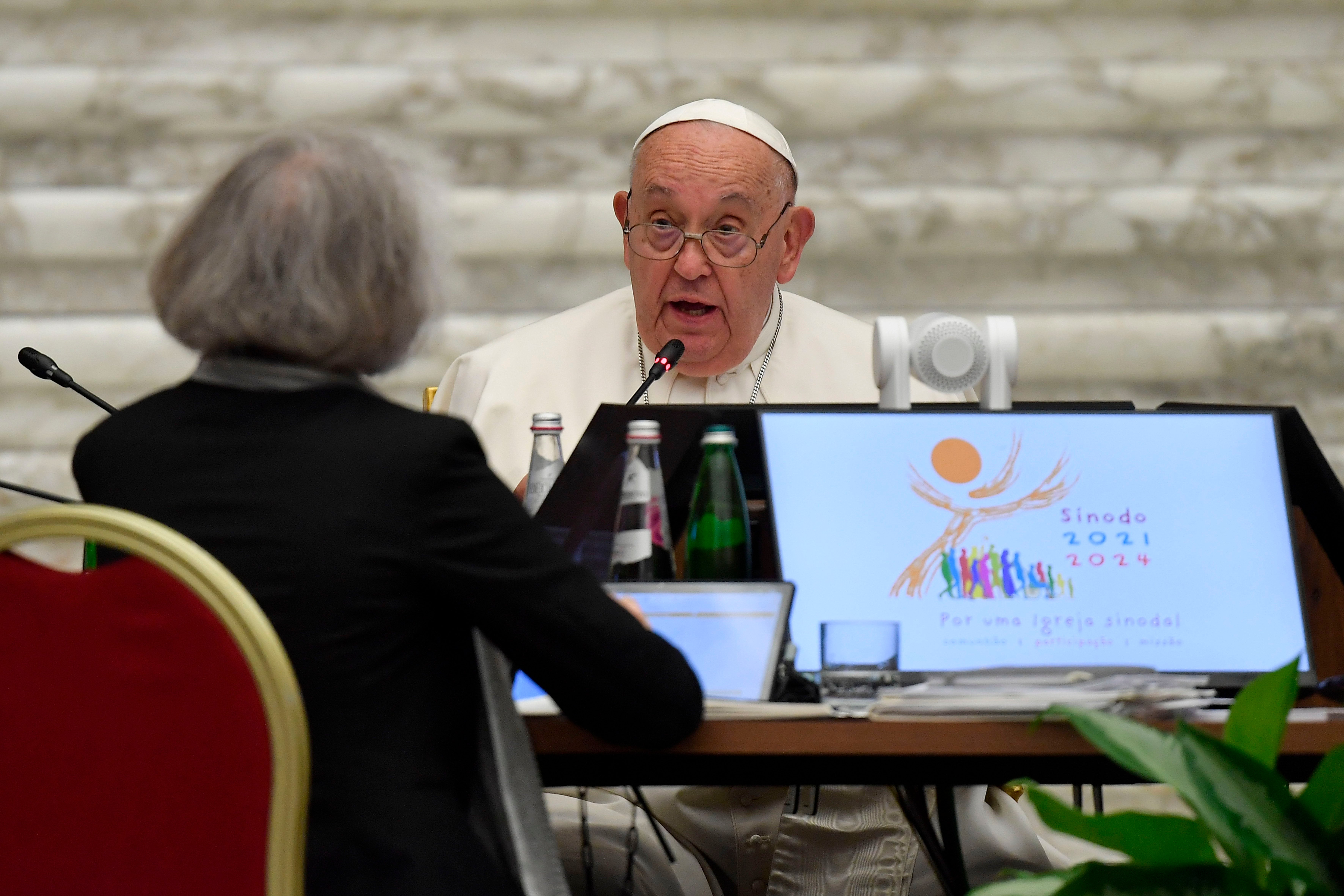 Pope Francis speaks at close of synod