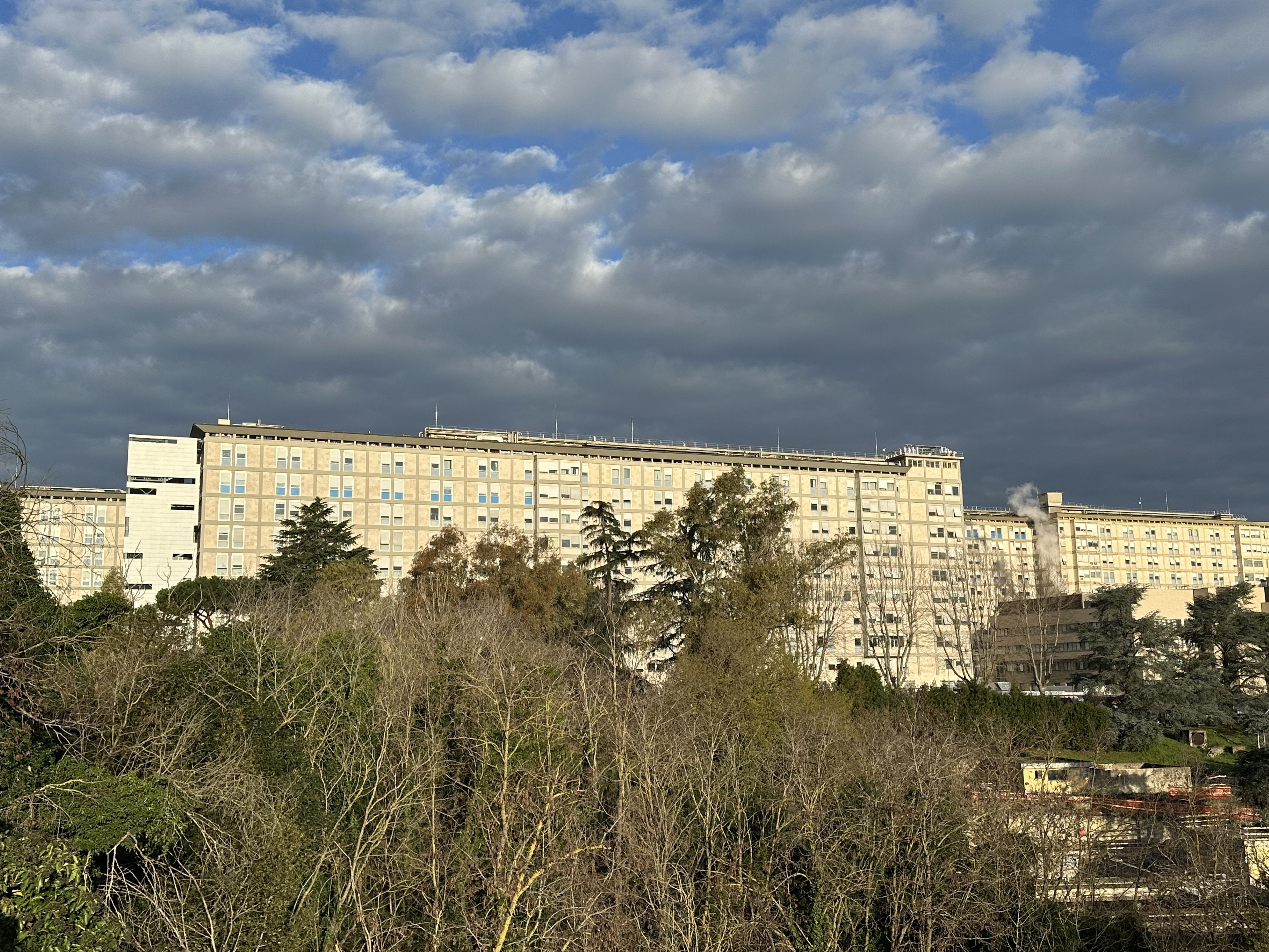 Rome's Gemelli hospital where Pope Francis is a patient