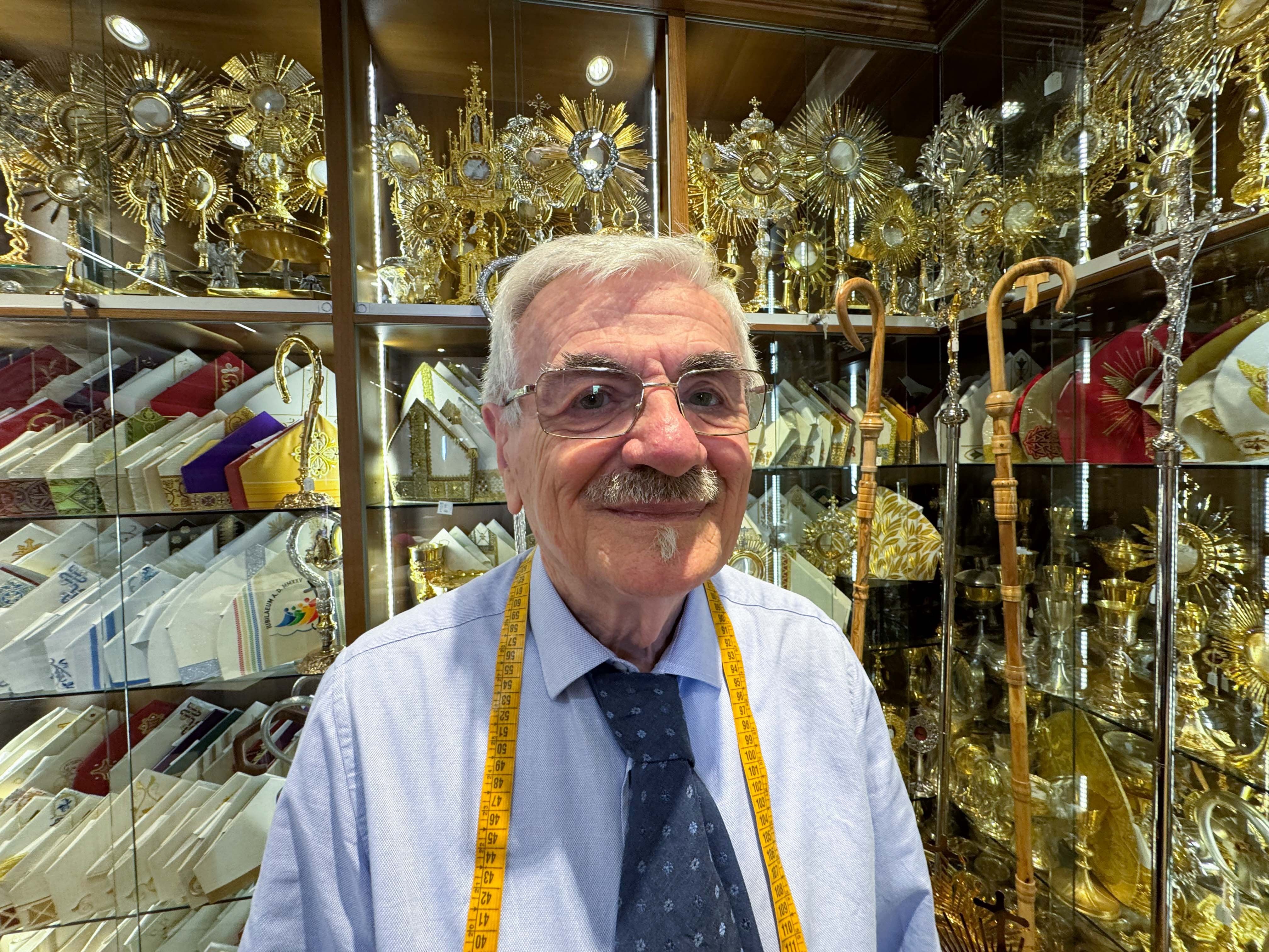 Raniero Mancinelli poses for a photo
