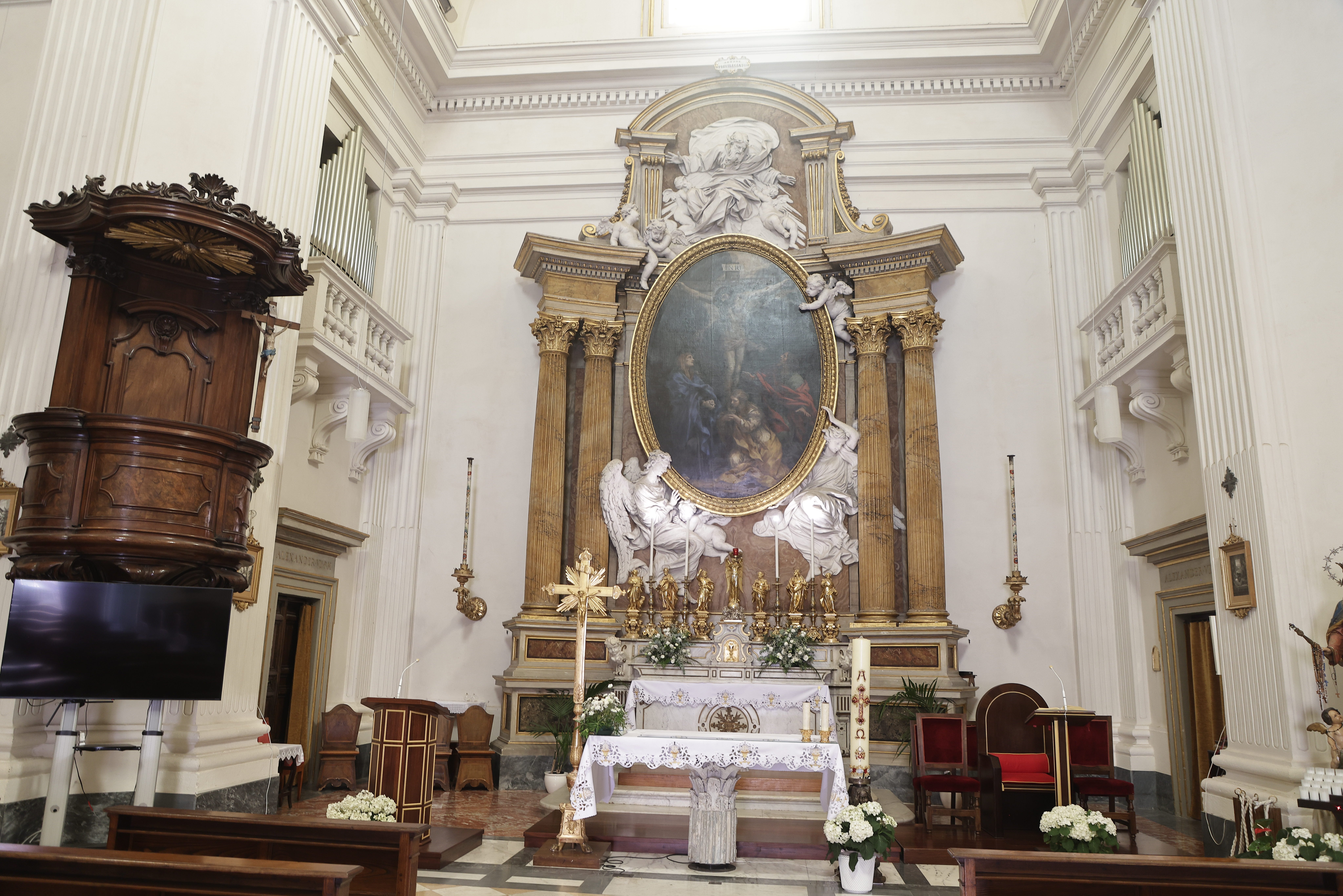 St. Thomas of Villanova Church in Castel Gandolfo