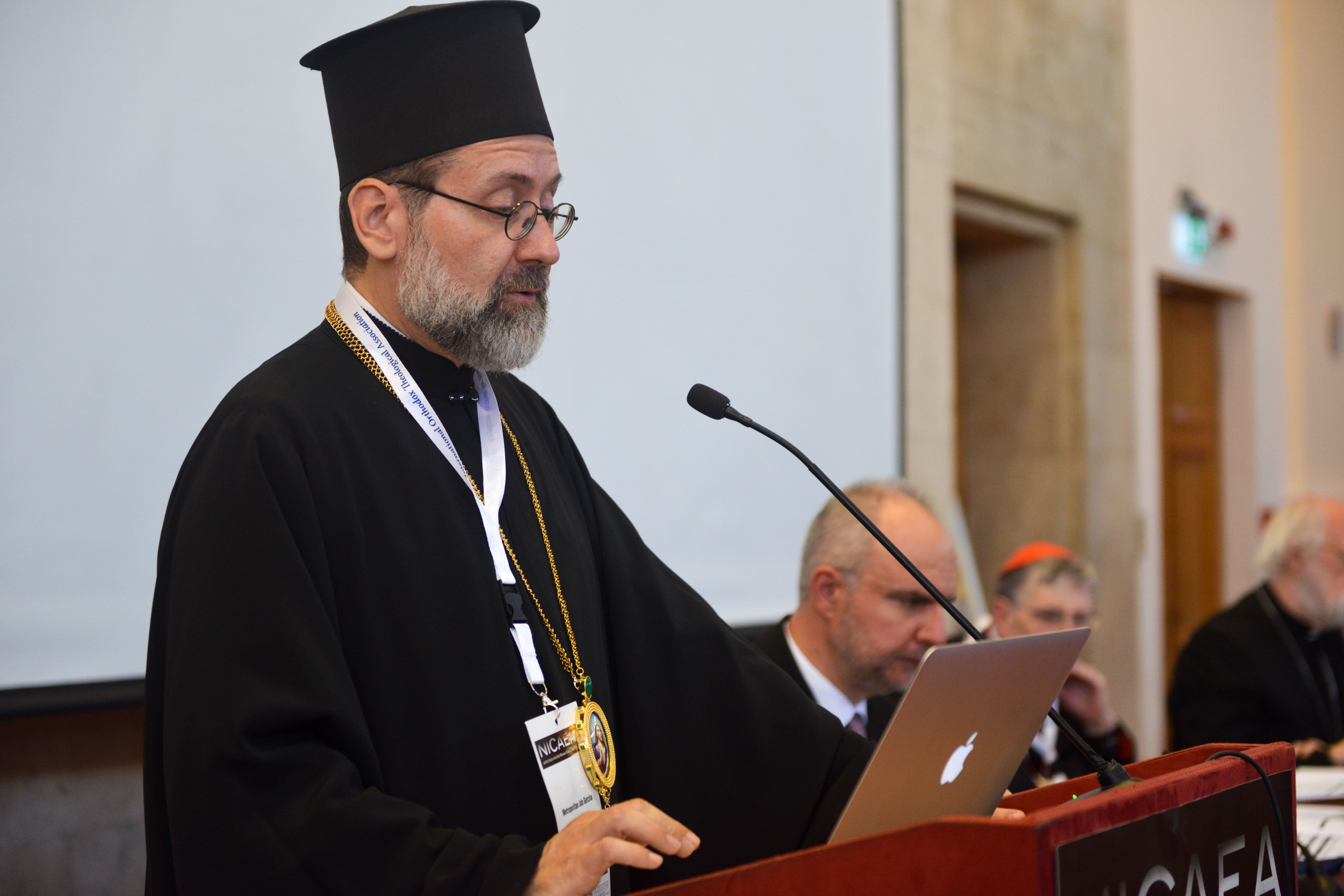 Orthodox Metropolitan Job of Pisidia speaks at Nicaea conference