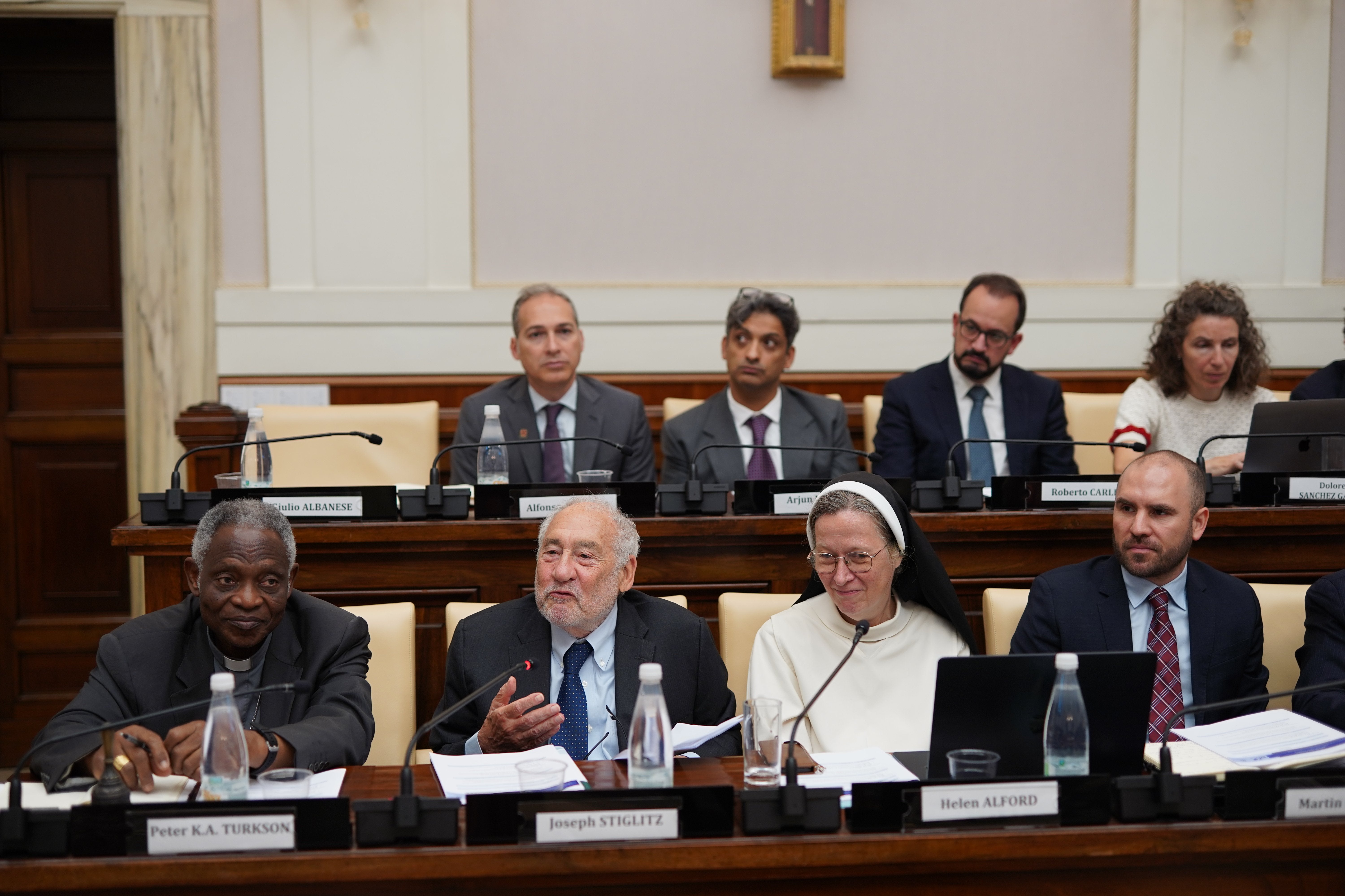 Joseph E. Stiglitz presents Jubilee Report at the Vatican