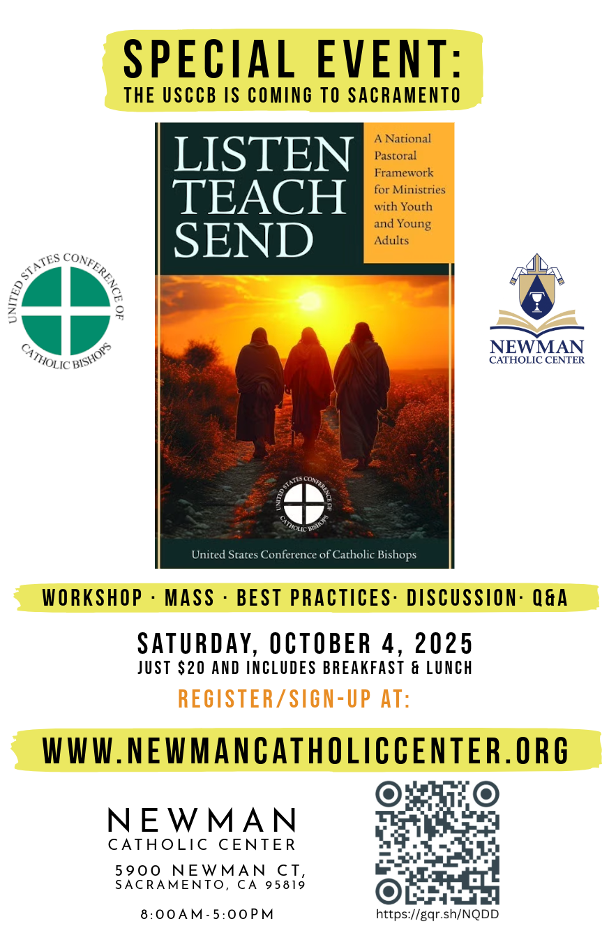 Listen Teach Send Diocese of Sacramento