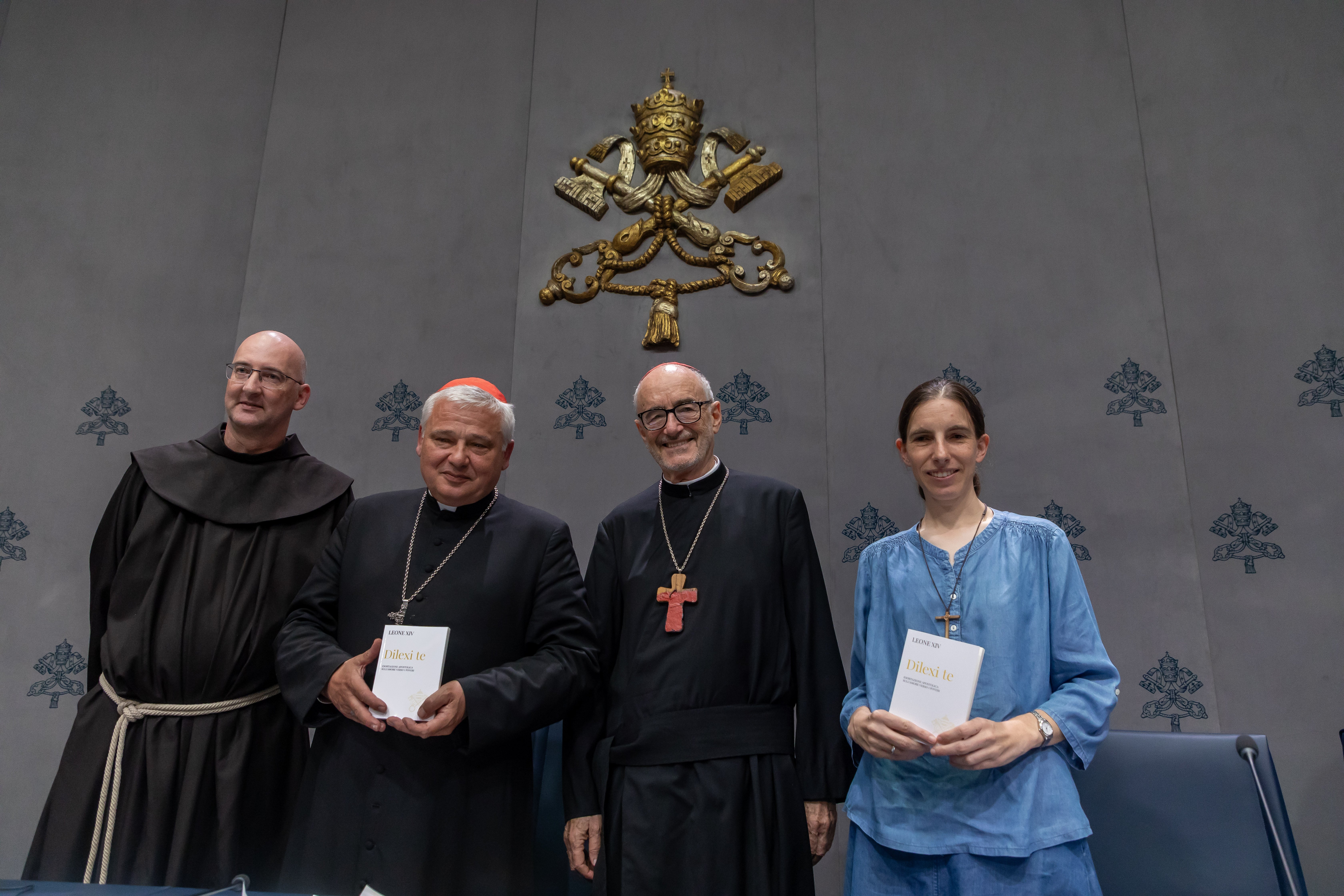 Speakers at Vatican news conference on "Dilexi Te"