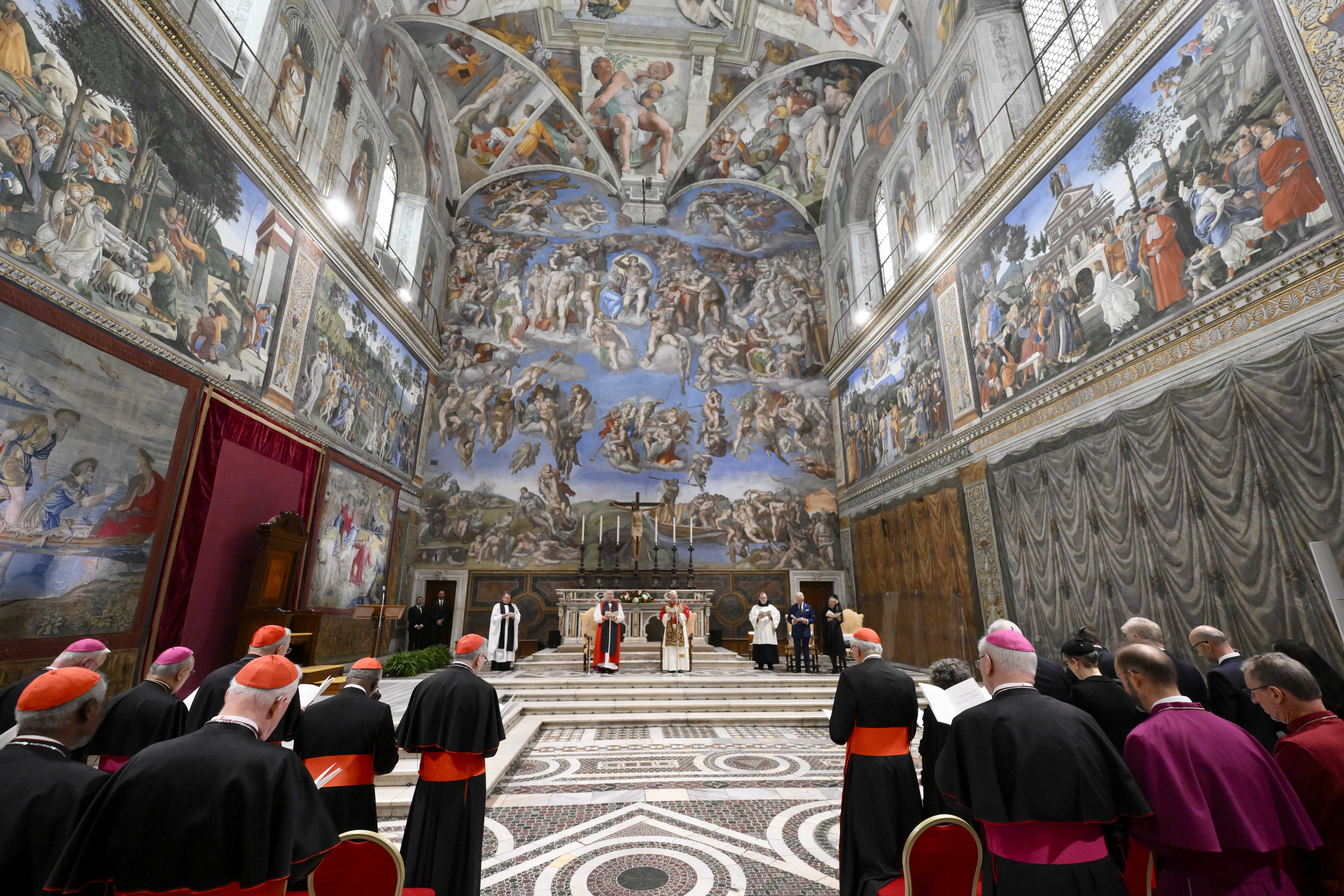 Ecumenical prayer in the Sistine Chapel