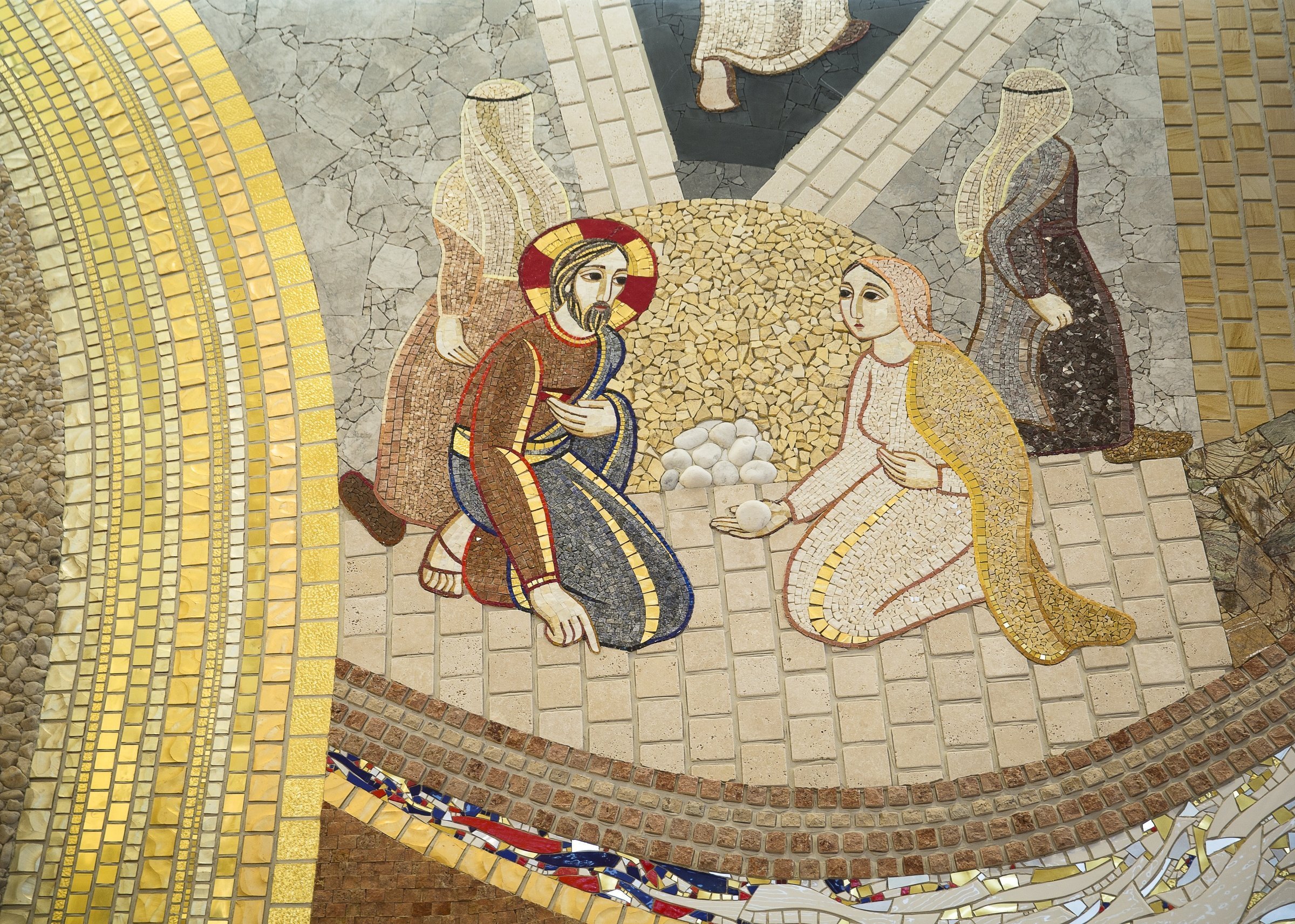 Mosaic by Father Marko Rupnik in Washington