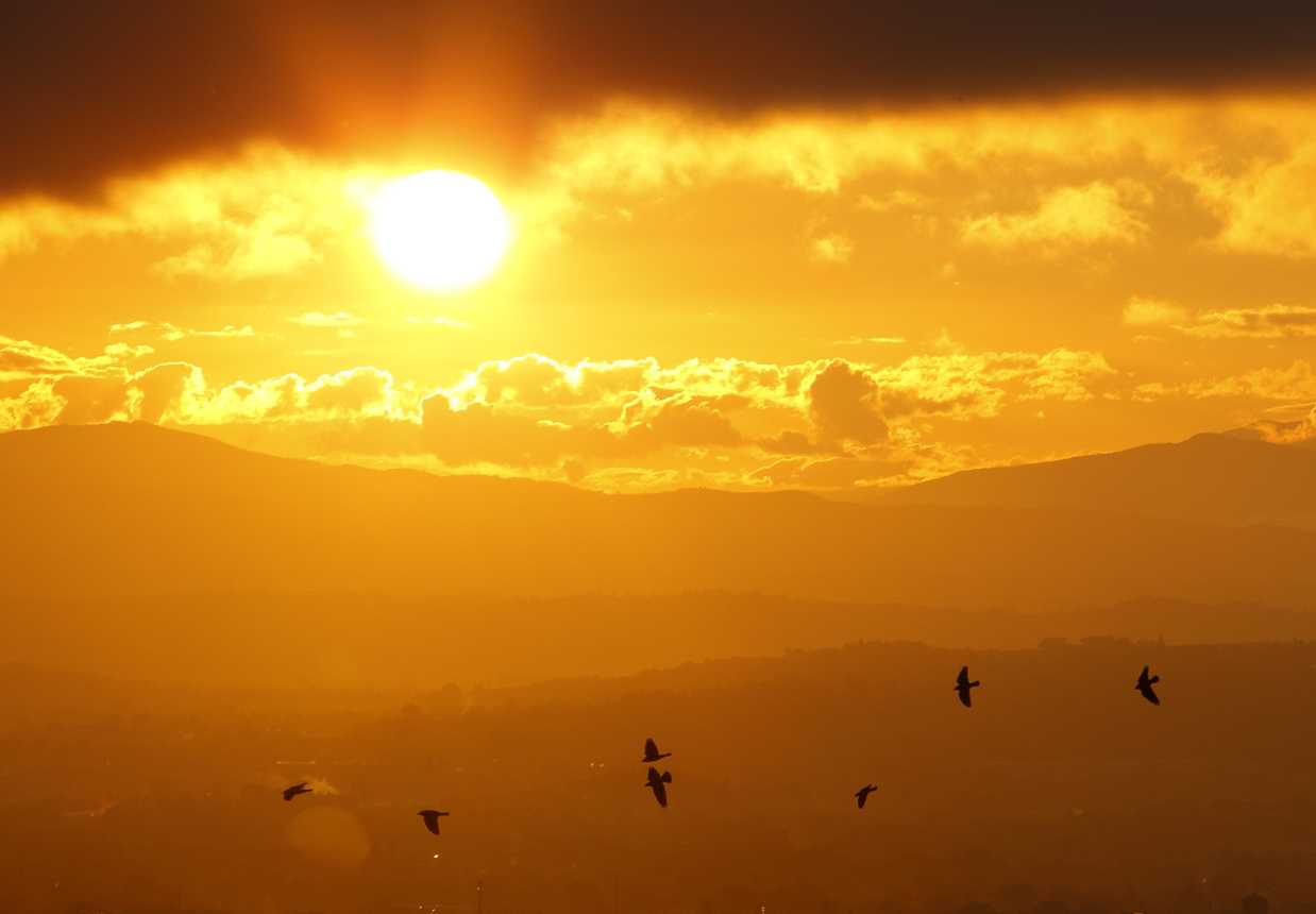Assisi sunset