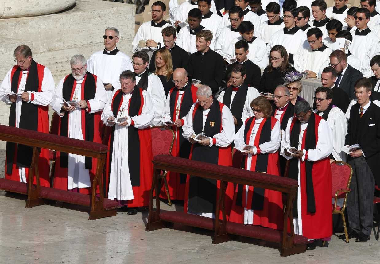 Anglican representatives at canonization of St. John Henry Newman