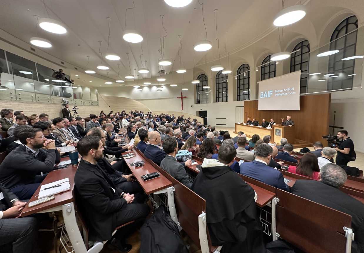 AI conference at the Pontifical Gregorian University in Rome