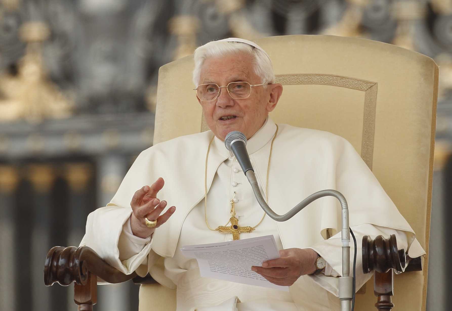 Pope Benedict Eight years as pope capped long ministry as teacher of faith USCCB