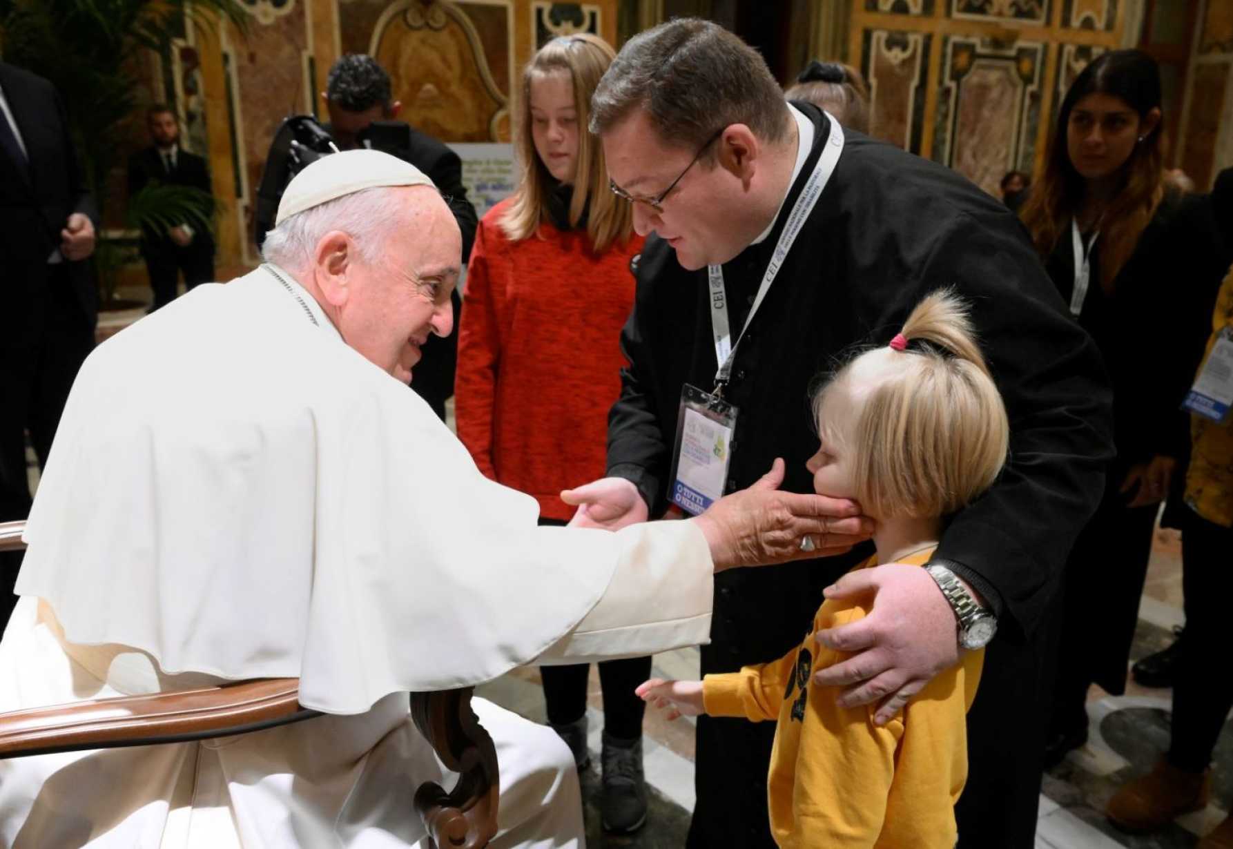Being 'inclusive' of those with disabilities means valuing them, pope says USCCB