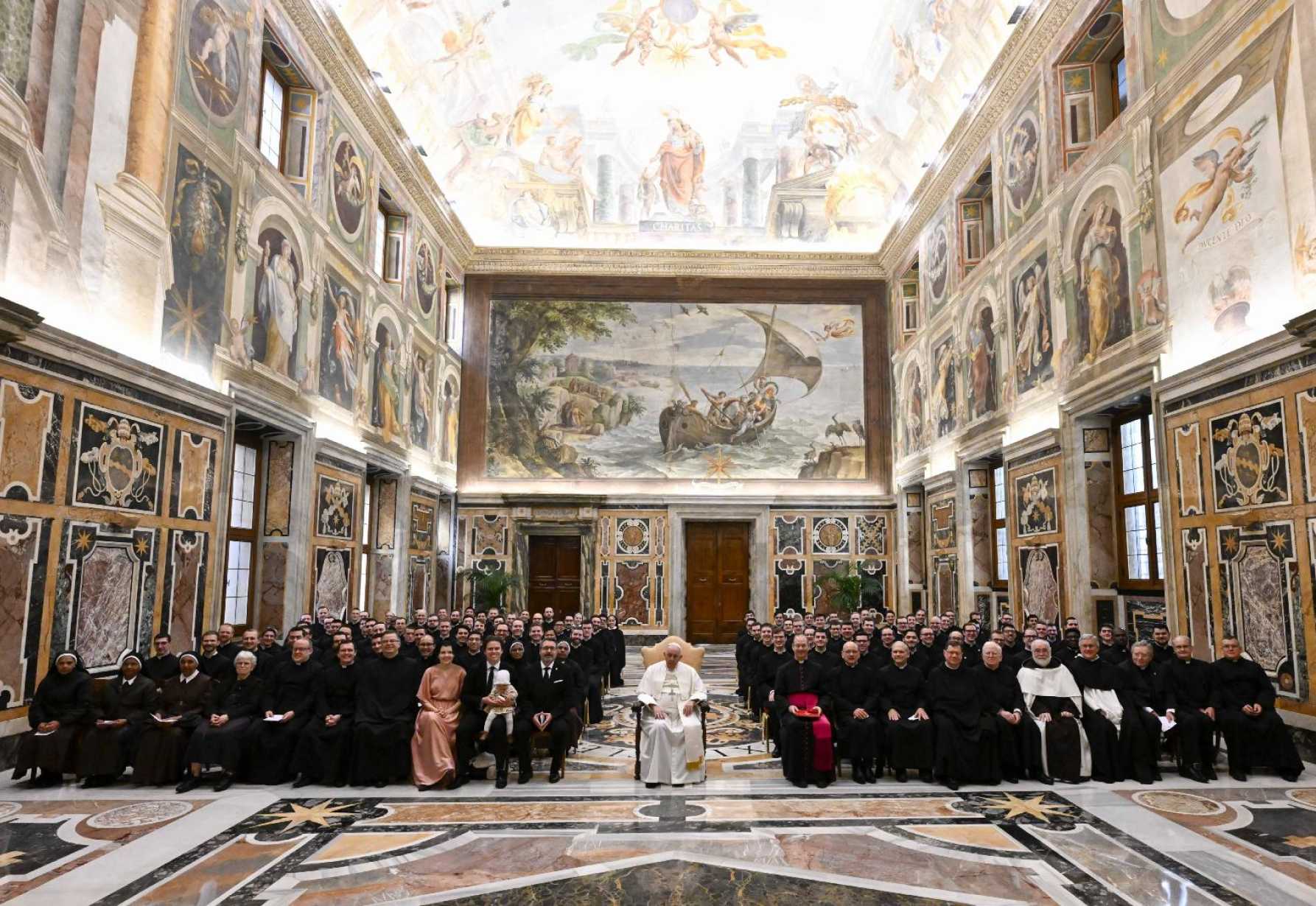 Faith is a call to service and mission, pope tells U.S. seminarians