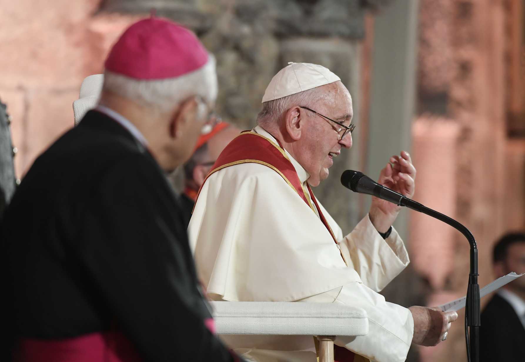 Awaken the 'weary' church by becoming 'restless,' pope says in Portugal