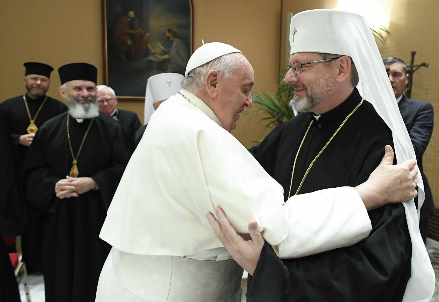 Ukrainian bishops warn pope that his Russia comments feed propaganda