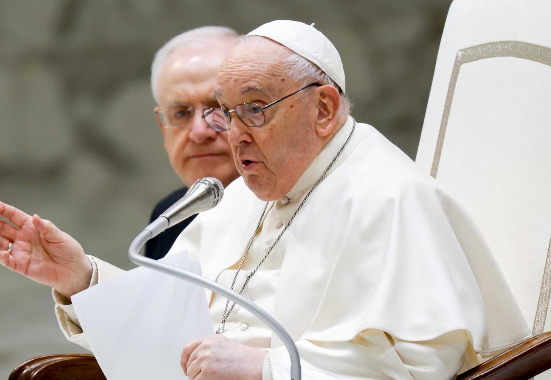 Wrath destroys relationships, pins blame on others, pope says