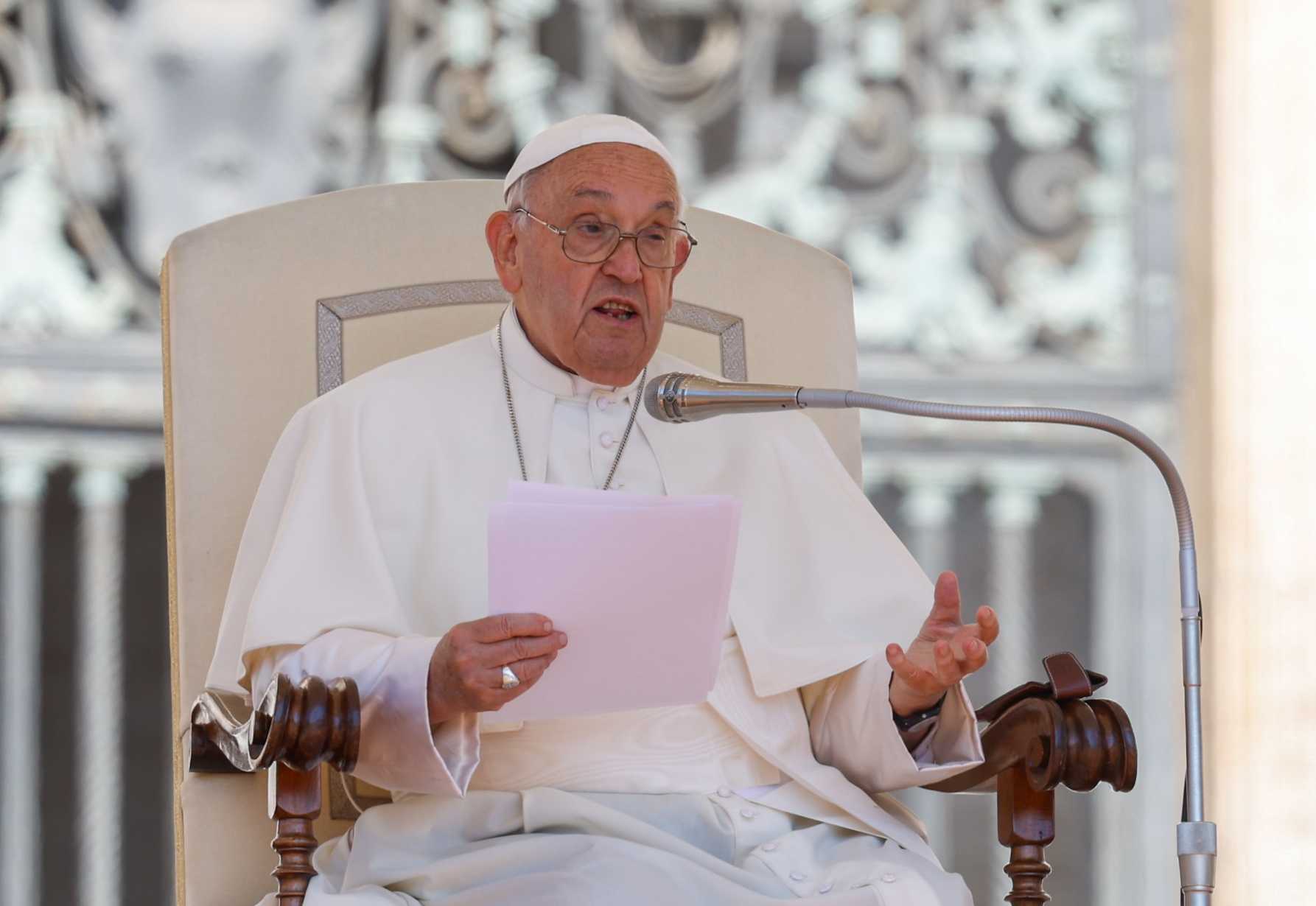 Innovate to care for the environment, the excluded, pope tells CEOs