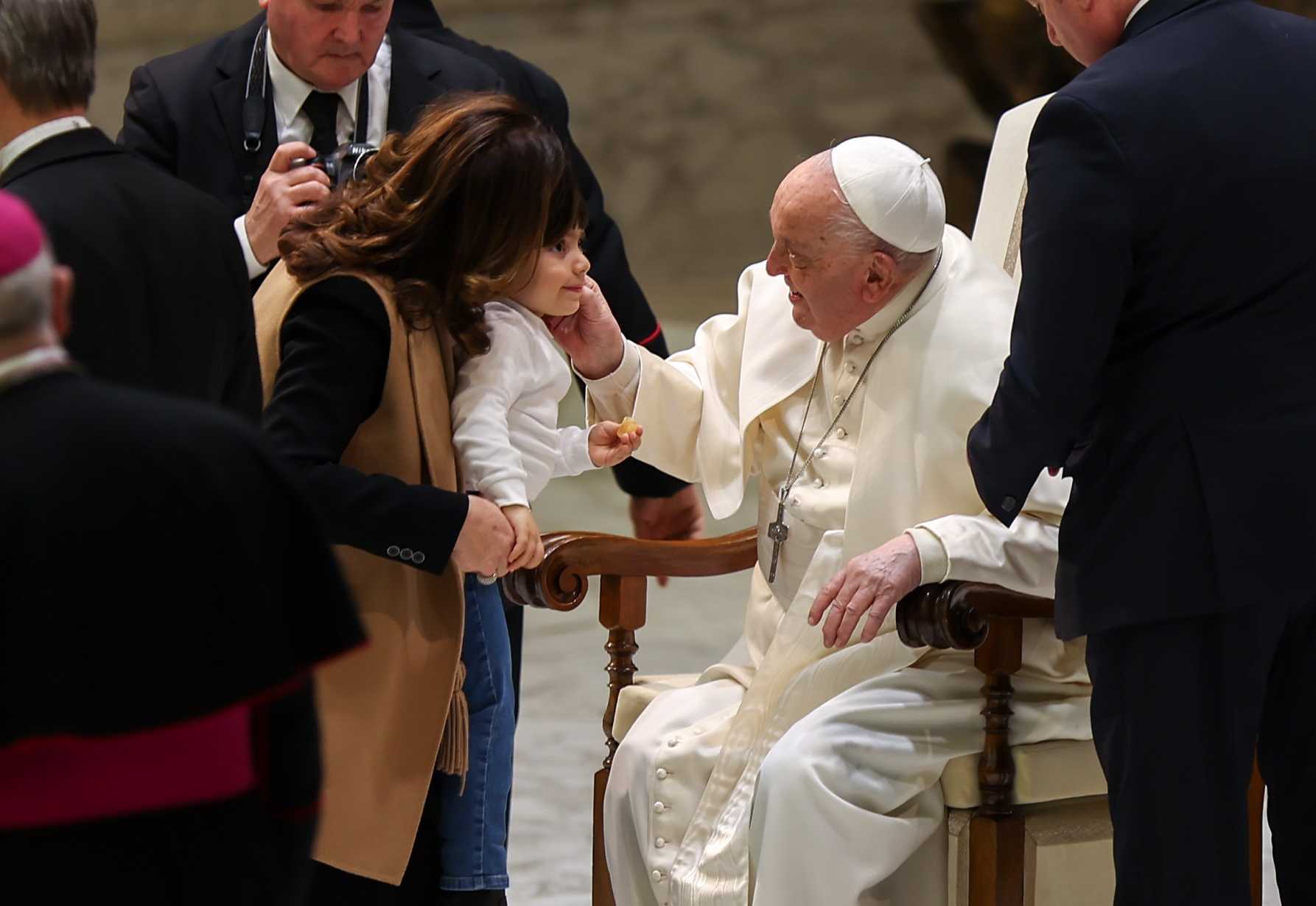 Divest from companies that exploit children, pope says