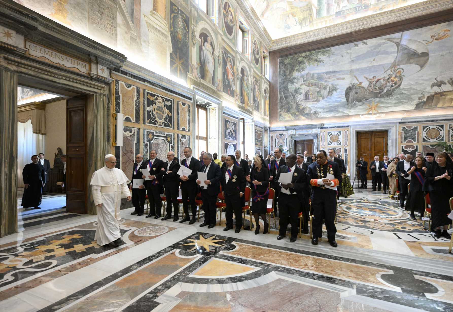 Pope Leo to diplomats: Church will always speak truth, work for justice