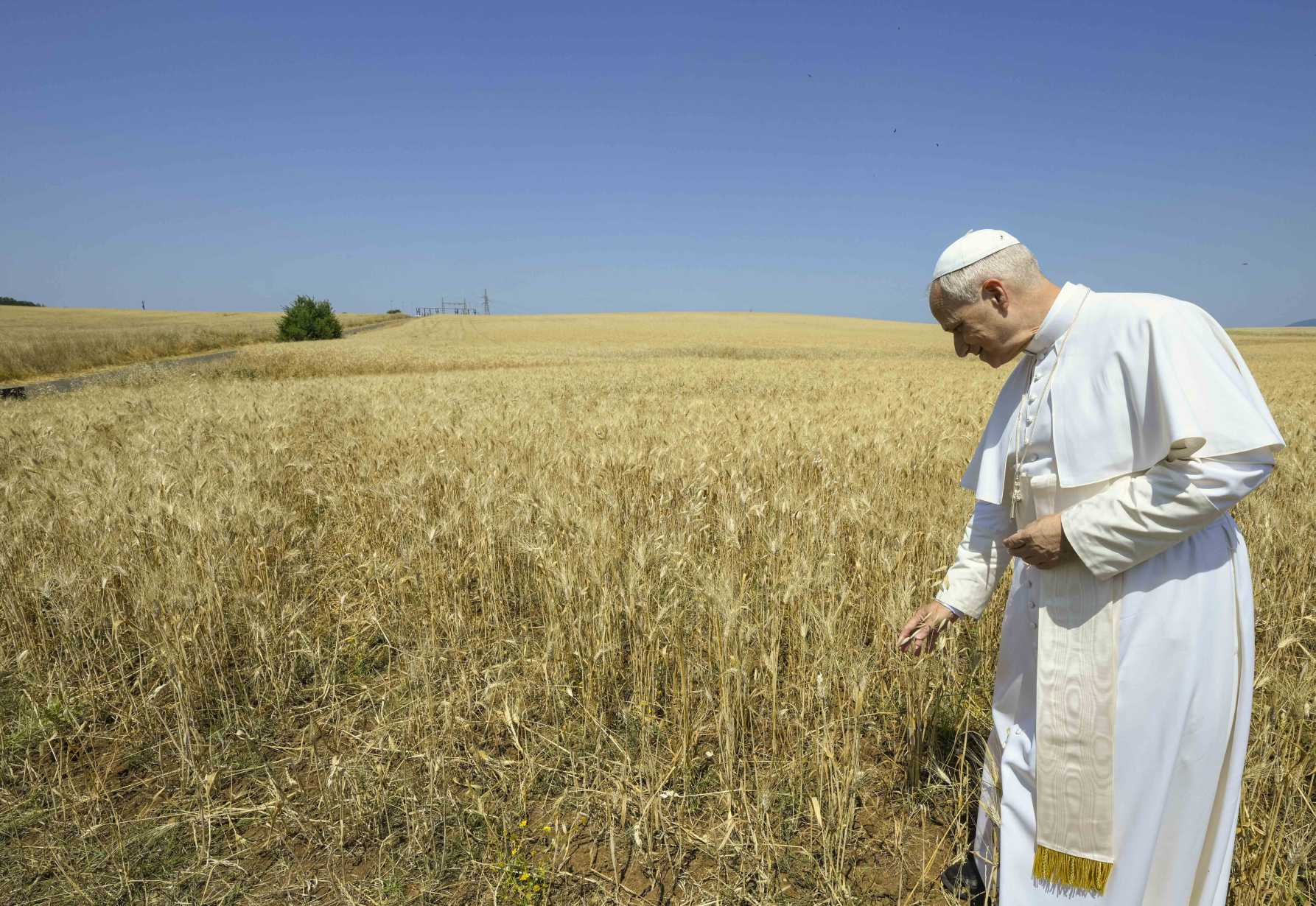 Pope visits Vatican Radio transmission center, site of possible solar farm