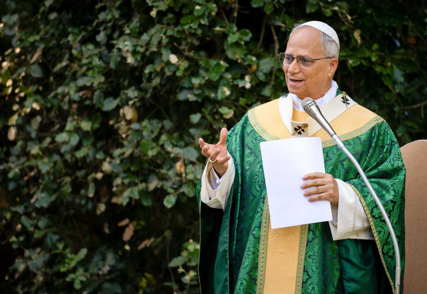 Pope prays for conversion of those resisting climate action at new Mass