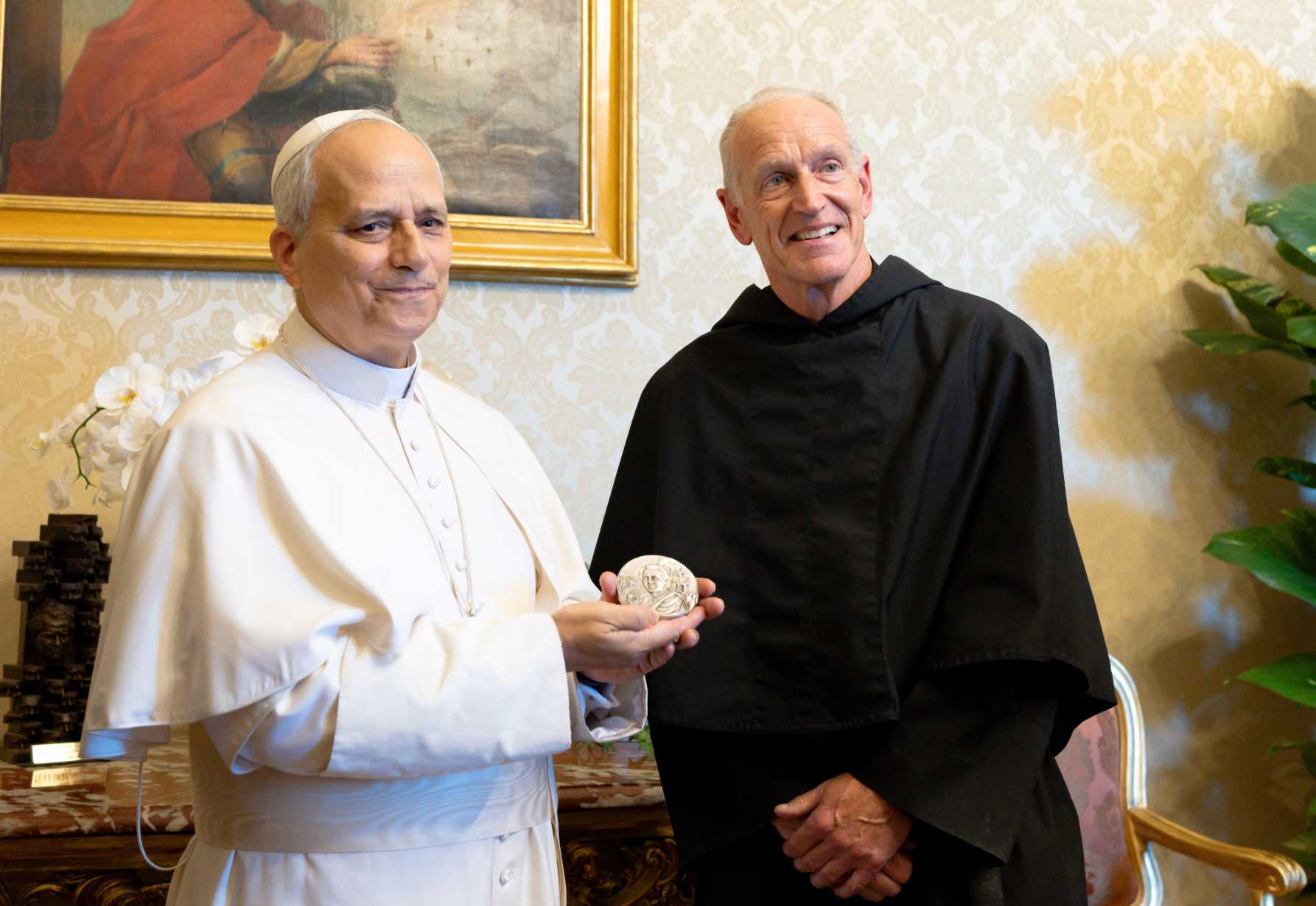 Pope talks about what St. Augustine has given him and taught him