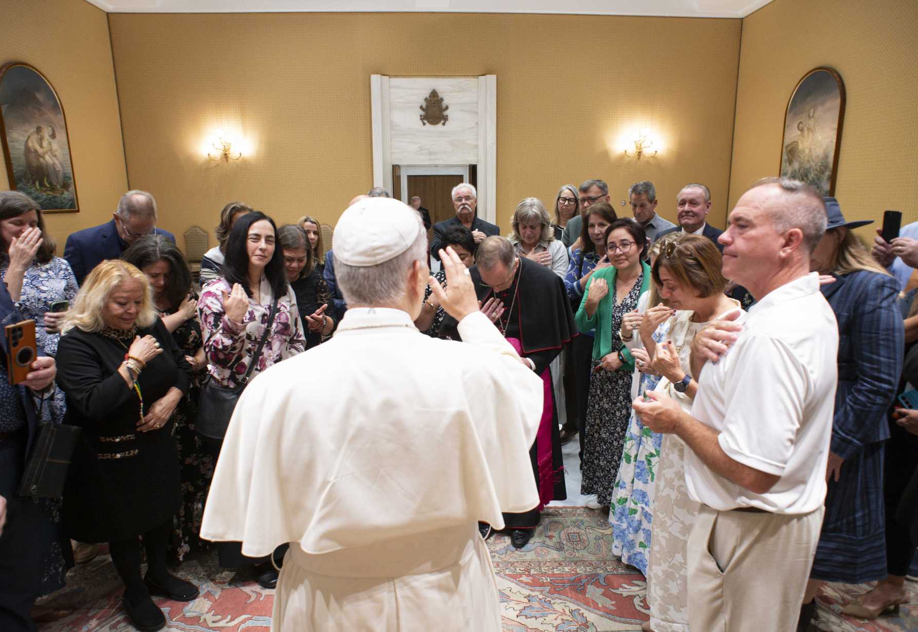 US pilgrims at Jubilee of Catechists have private audience with pope