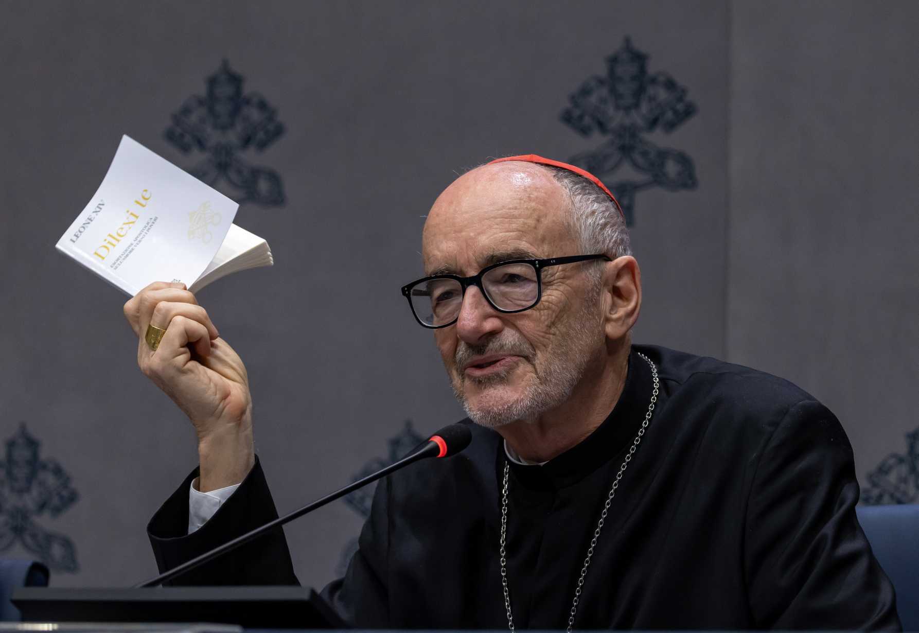 Begun by Pope Francis, 'Dilexi Te' is 100% Pope Leo's, cardinal says