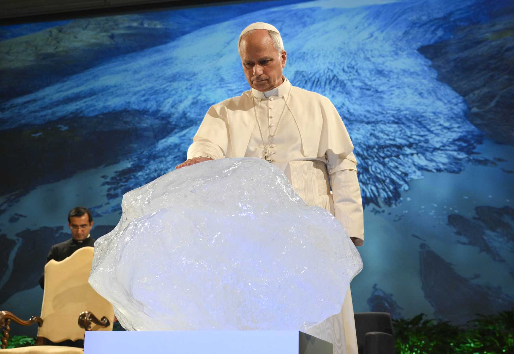 World must come together to fight climate change, Pope Leo says