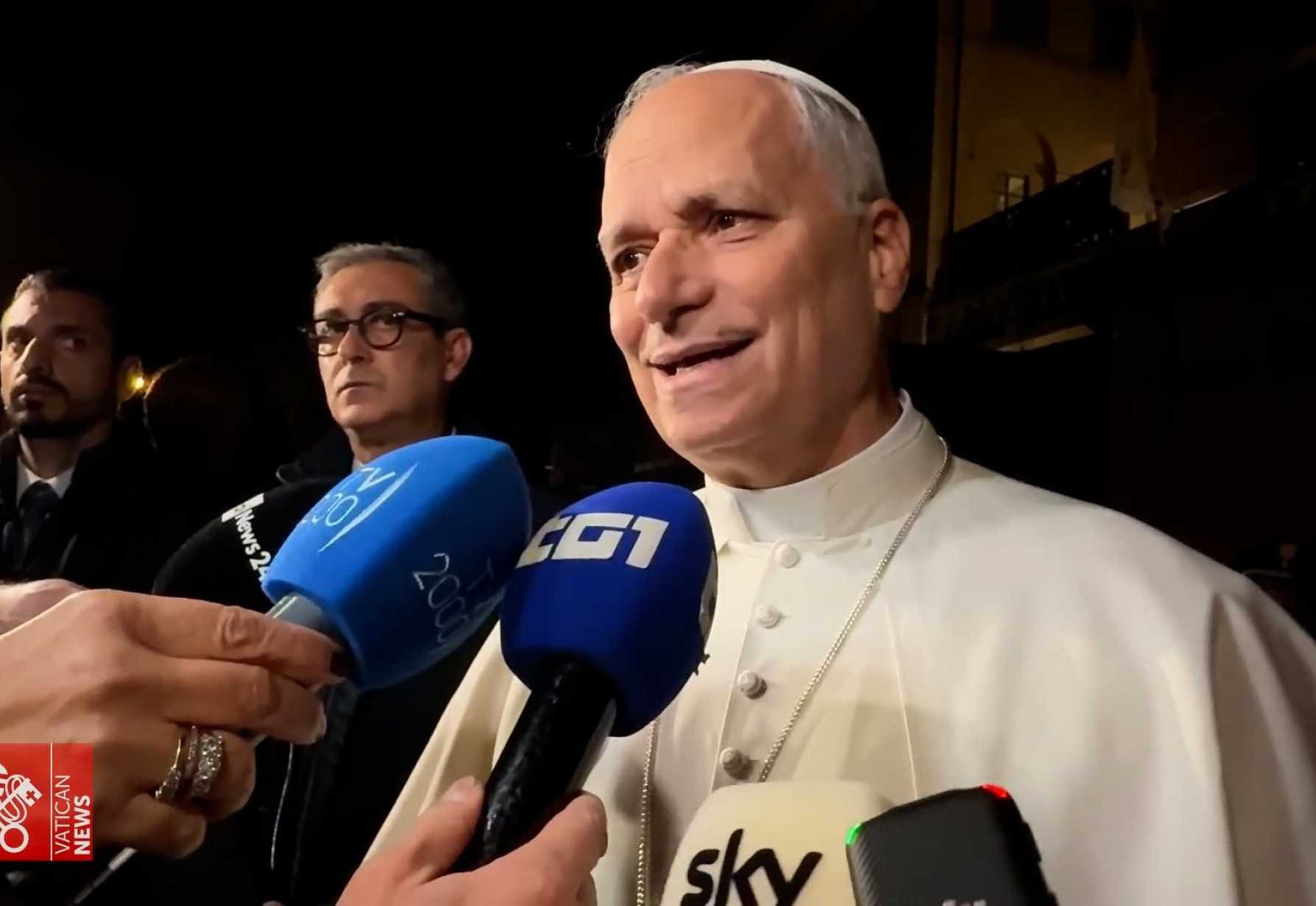 Pope answers questions about migrants, Venezuela, Rupnik trial