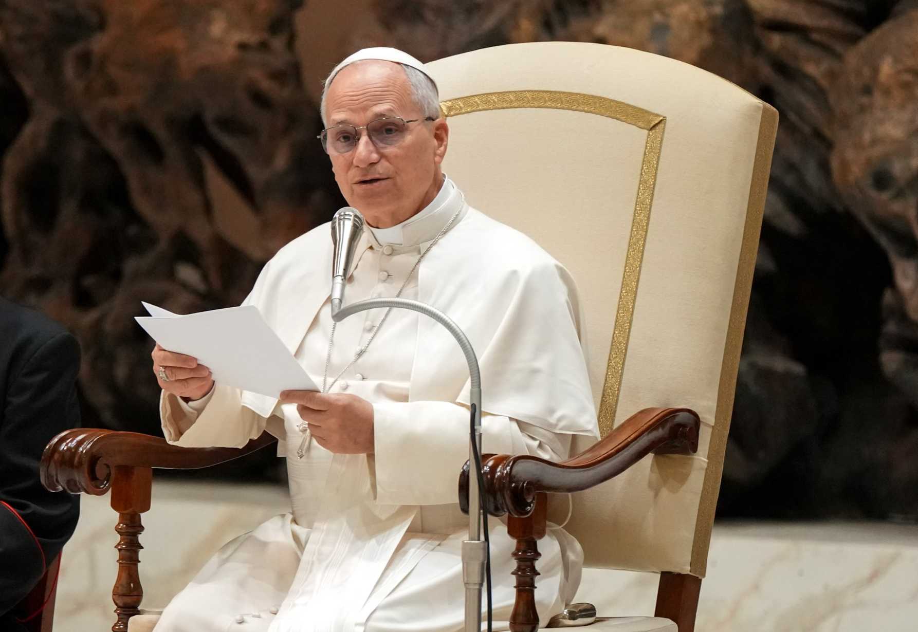 Pope appeals for end to antisemitism, prejudice, genocide